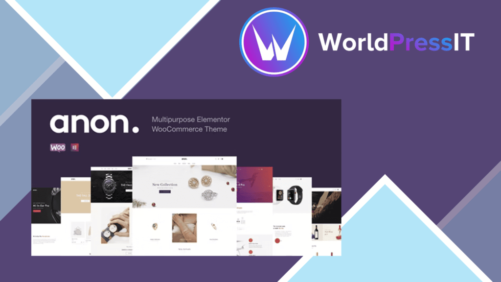 Anon - Multipurpose Elementor WooCommerce Theme