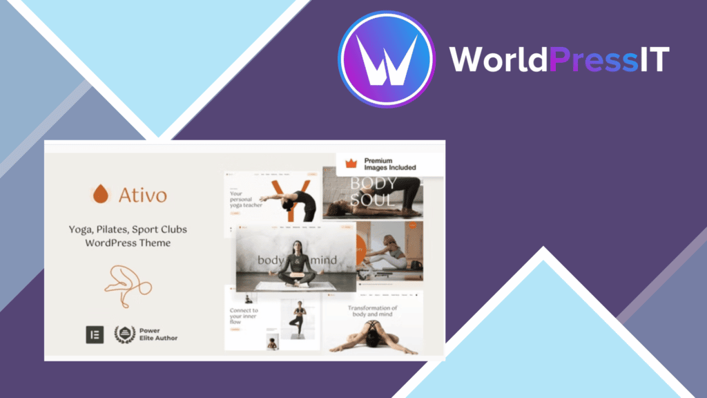 Ativo - Pilates Yoga WordPress Theme