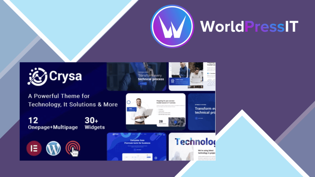 Crysa - IT Solutions WordPress Theme