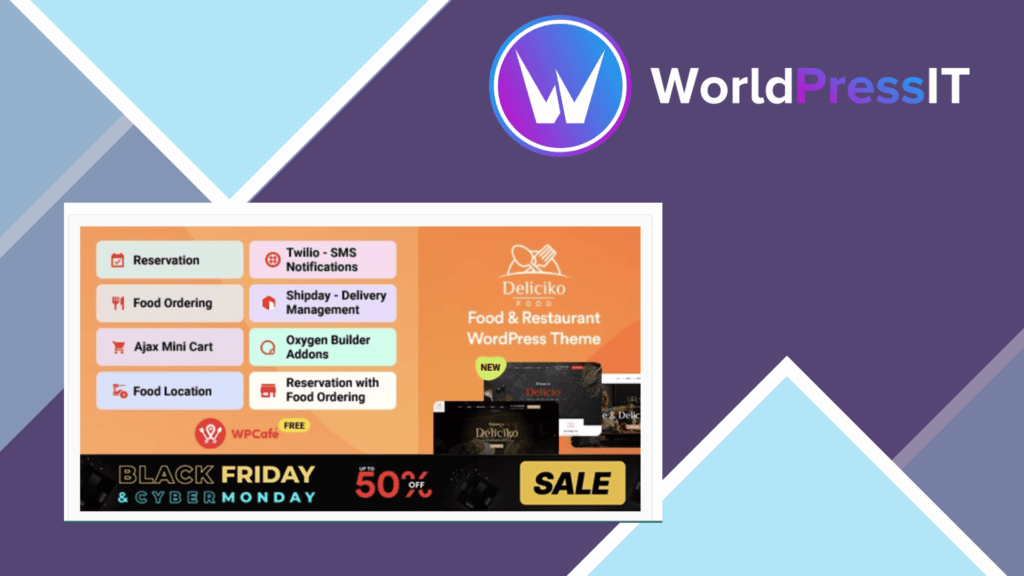 Deliciko - Restaurant WordPress Theme