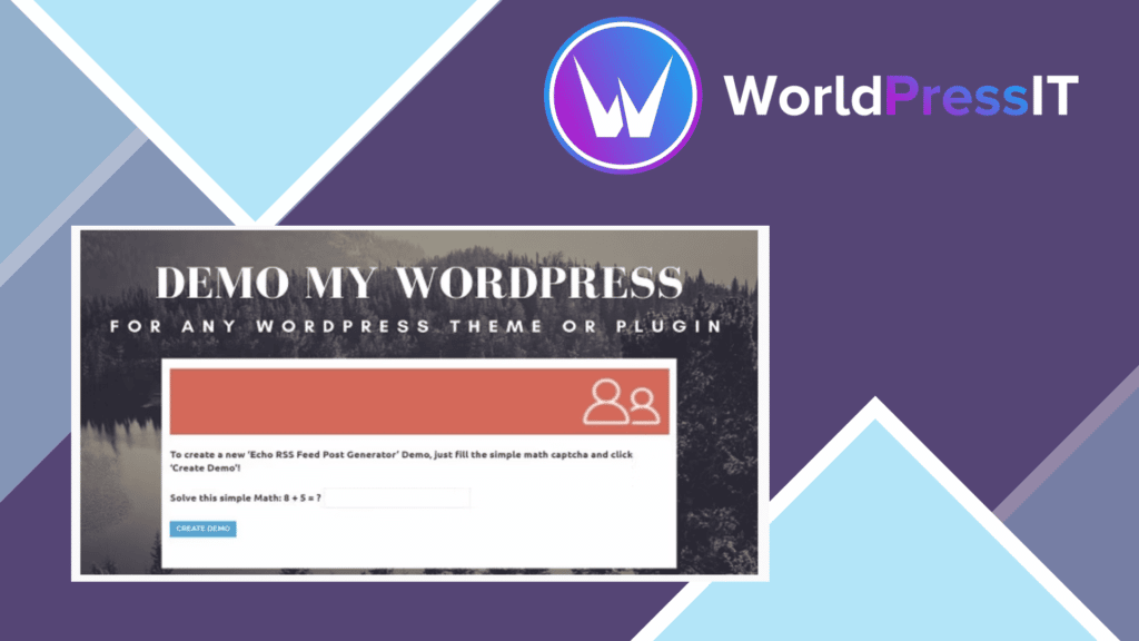 Demo My WordPress - Temporary WordPress Install Creator