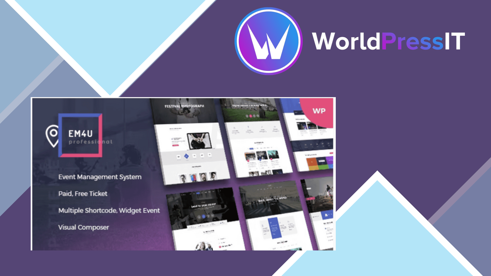 EM4U - Event Tickets WordPress Theme - WorldPress IT