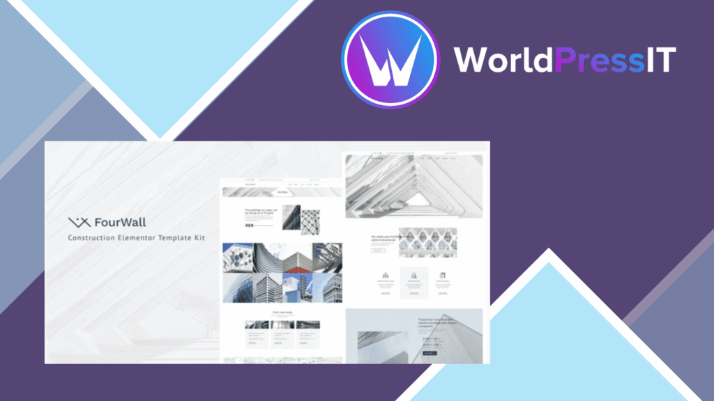 FourWall - Construction Elementor Template Kit