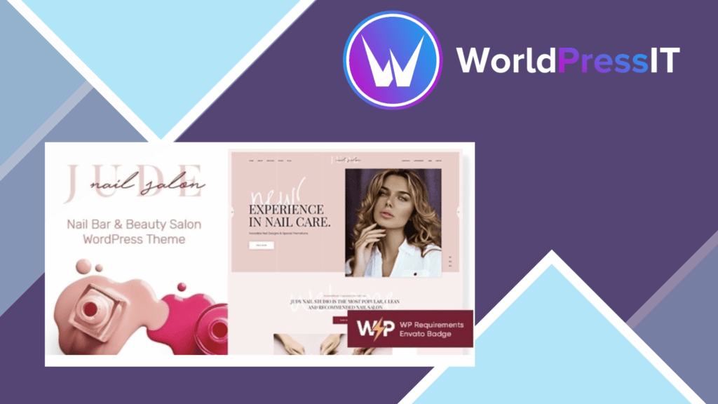 Jude – Nail Bar and Beauty Salon WordPress Theme
