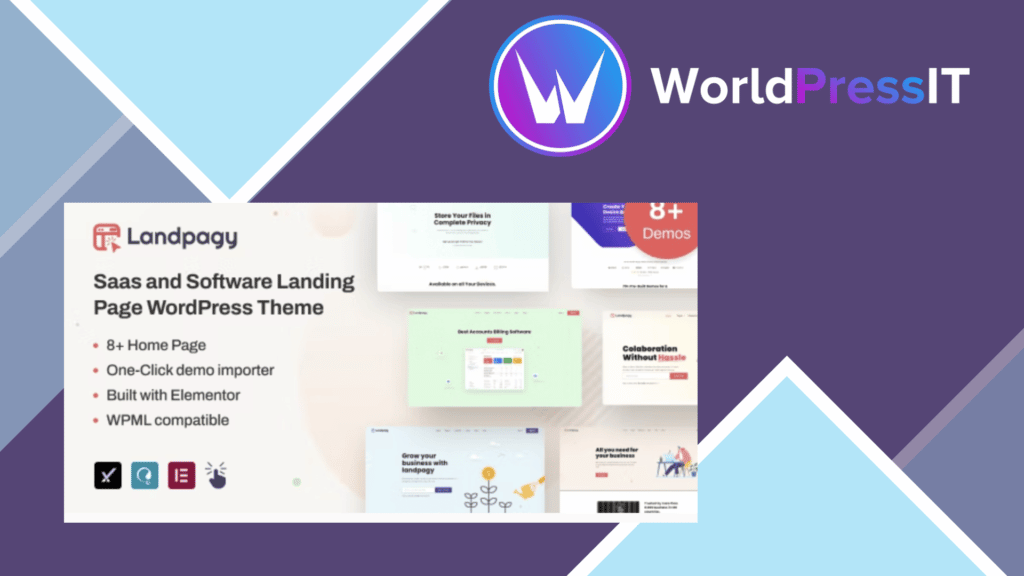 Landpagy - Multipurpose Landing page WordPress Theme
