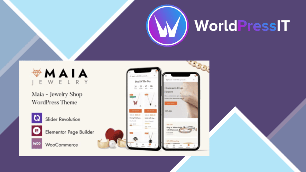 Maia - Jewelry Shop WordPress Theme