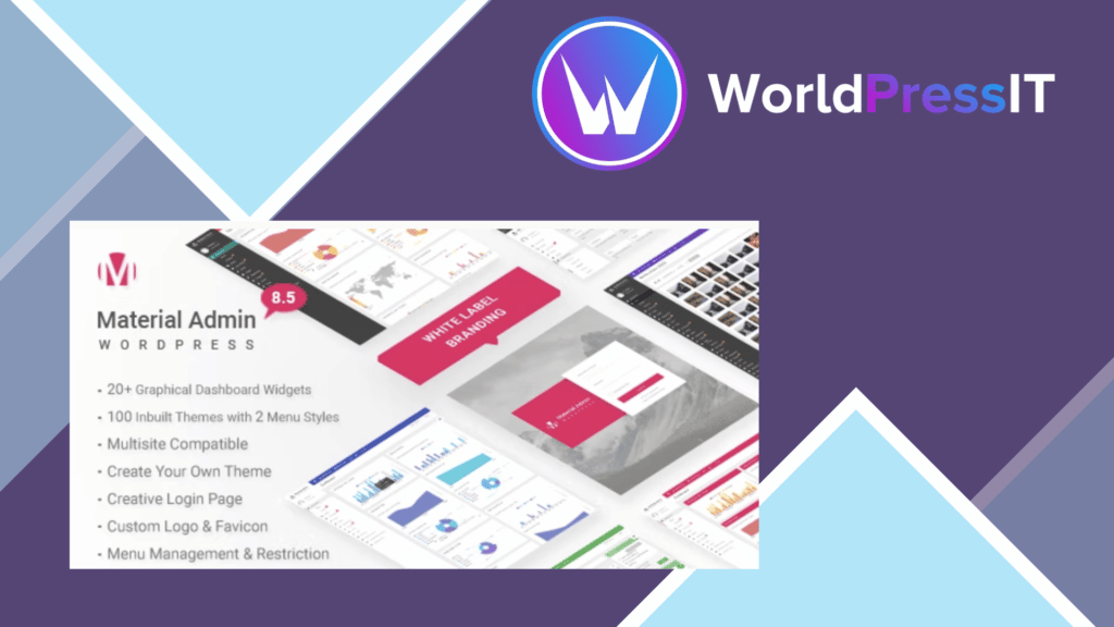 Material - White Label WordPress Admin Theme