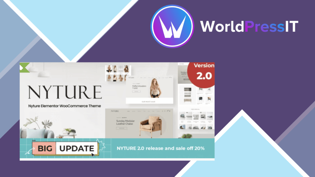 Nyture - Elementor WooCommerce Theme