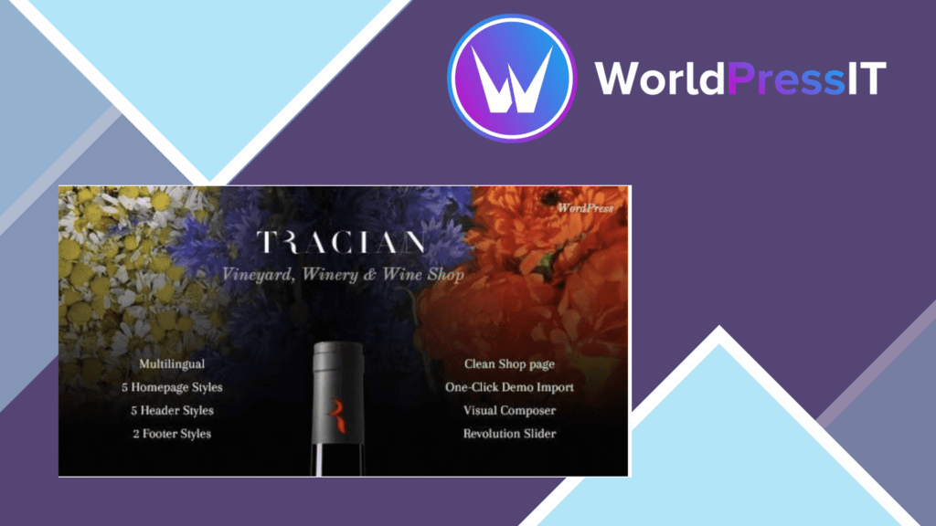 Tracian - Wine WordPress Theme