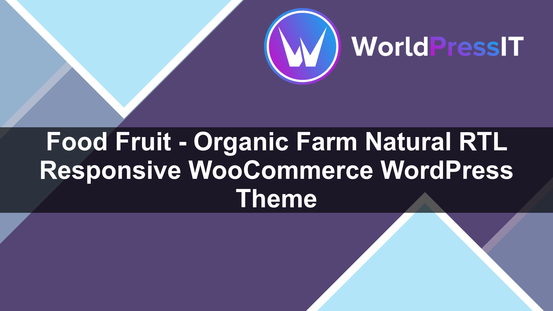 Food Fruit – Organic Farm, Natural RTL Responsive WooCommerce WordPress Theme - WorldPress IT