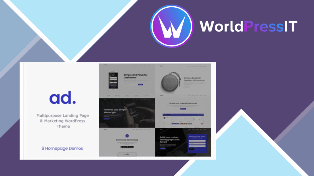Advent - Digital Marketing WordPress Theme