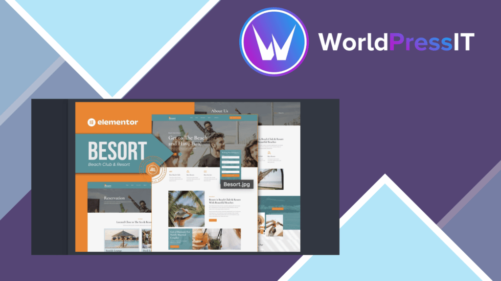 Besort - Beach Club and Resort Elementor Template Kit