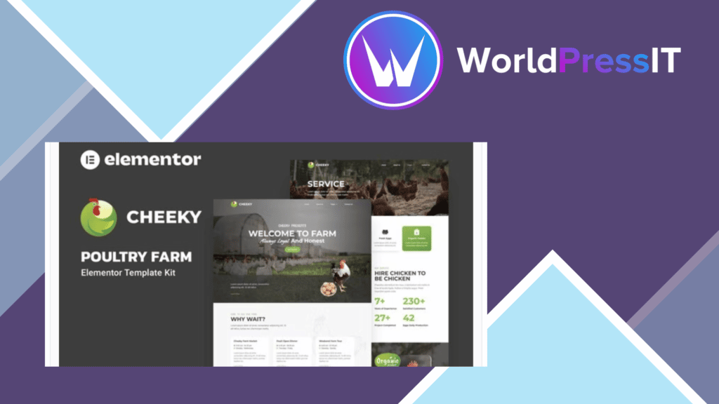 Cheeky - Poultry Farm Elementor Template Kit