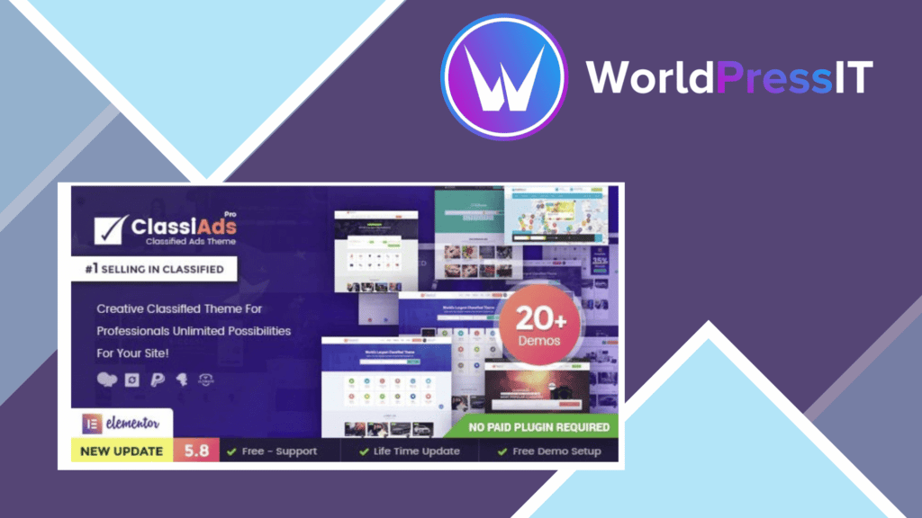 Classiads – Classified Ads WordPress Theme