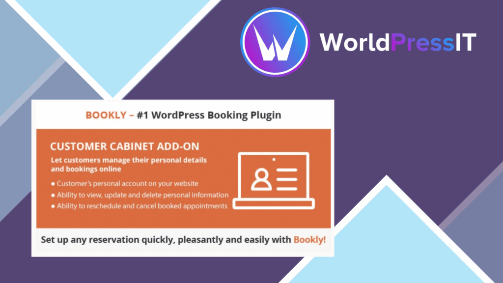 GDPR Solution Bookly Customer Cabinet (Add-on)