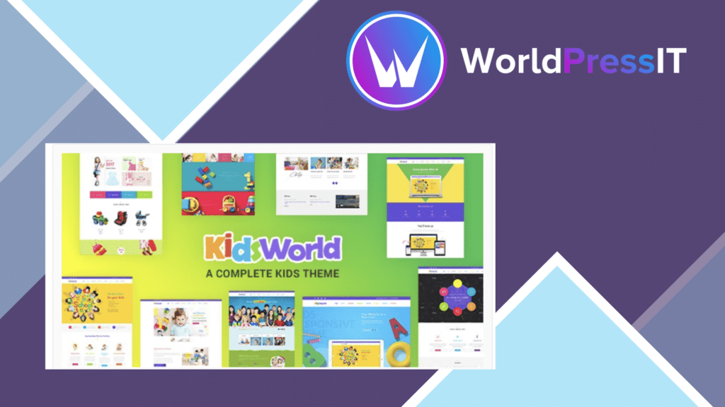 Kids Heaven - Children WordPress Theme