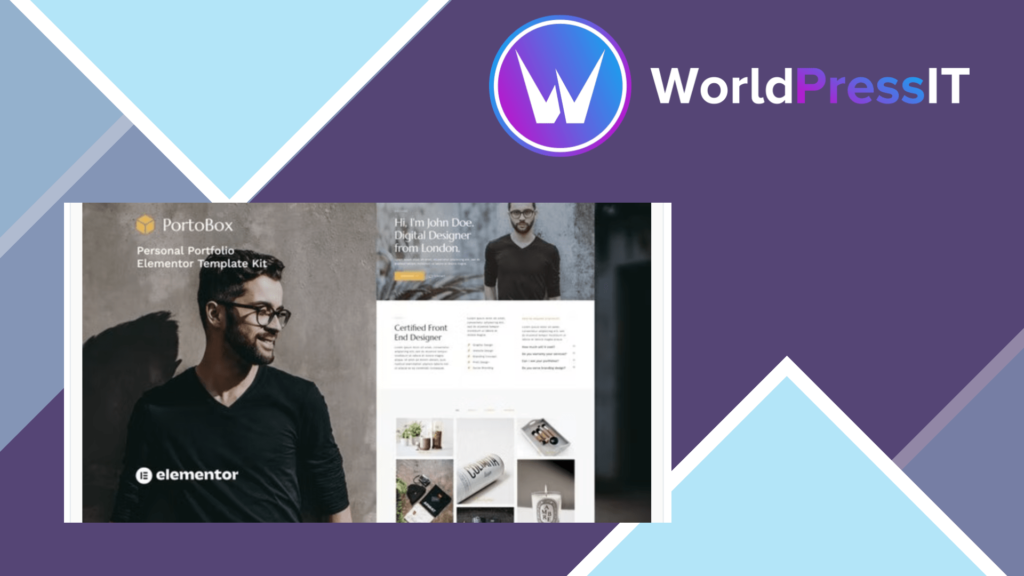 PortoBox - Creative Portfolio Elementor Template Kit