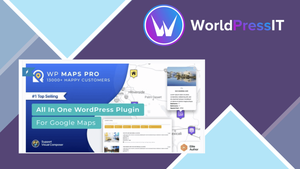 WP MAPS PRO - WordPress Plugin for Google Map
