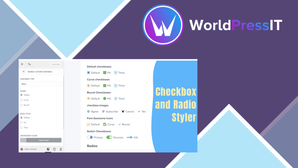 Checkbox and Radio Styler for Gravity Forms