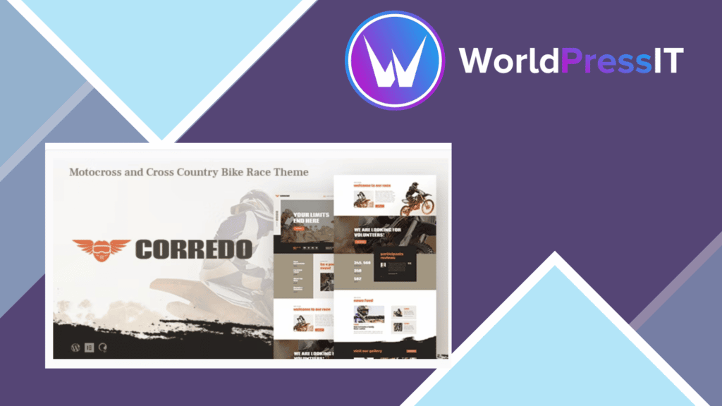 Corredo – Bike Race &amp; Sports Events WordPress Theme