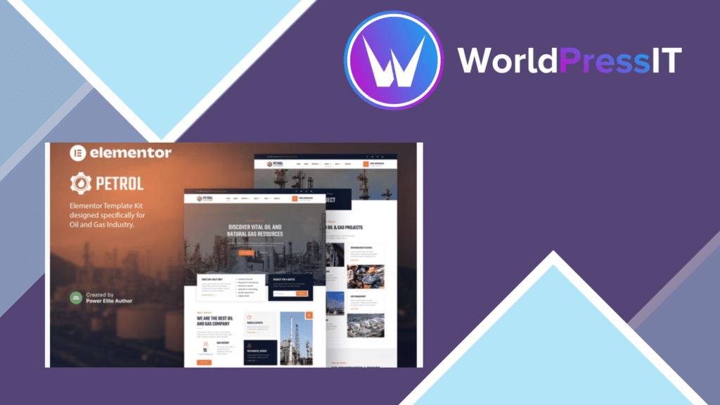 Petrol – Oil and Gas Industry Elementor Template Kit