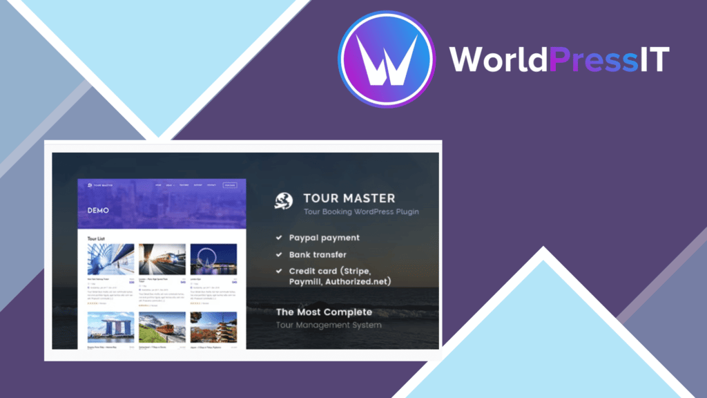 Tour Master - Tour Booking, Travel, Hotel