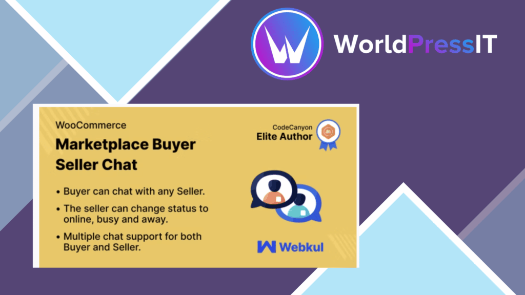 WordPress WooCommerce Marketplace Buyer Seller Chat Plugin