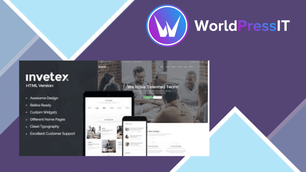 Invetex Business Consulting and Investments Theme