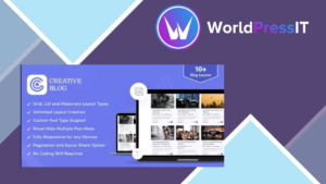 Creative Blog Designer Bundle for WordPress