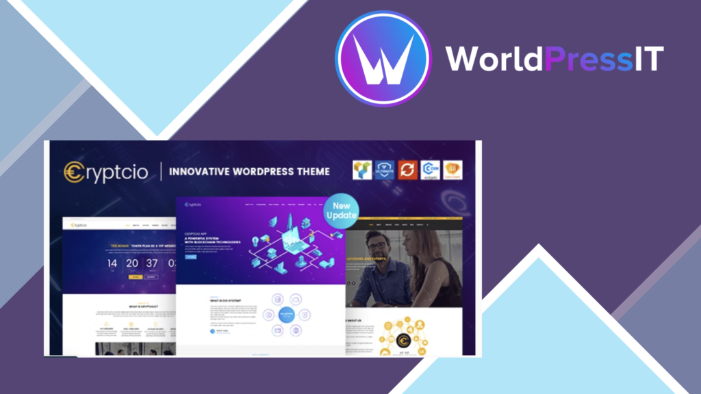 Cryptcio - Innovative WordPress Theme