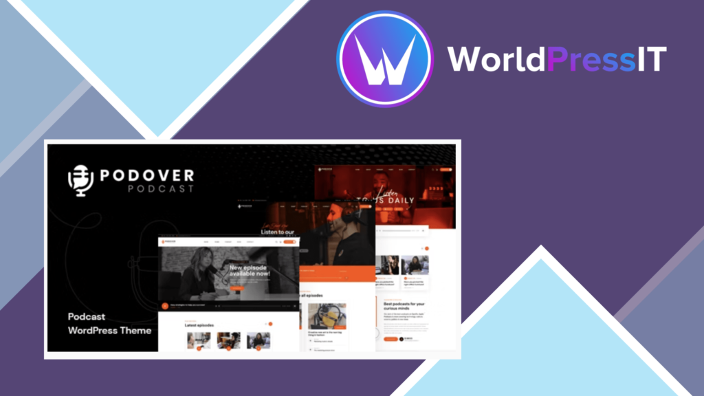 Podover – Podcast WordPress Theme