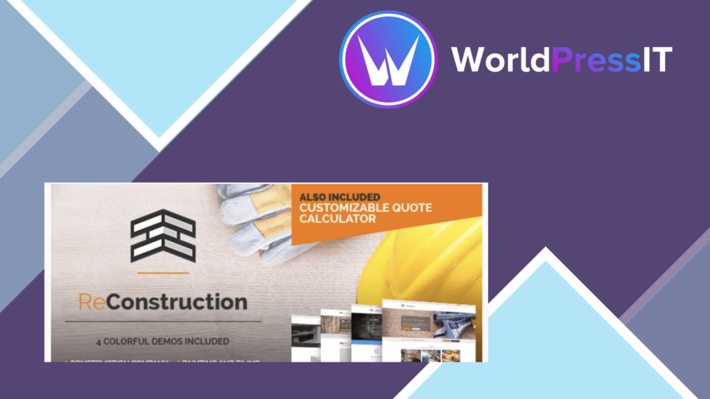 ReConstruction - Contractor and Building Theme