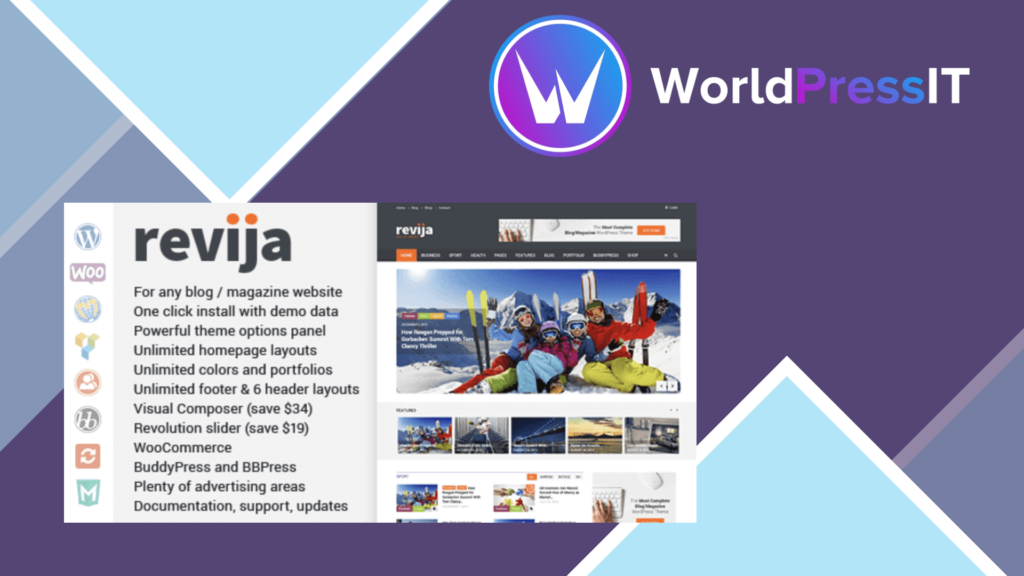 Revija – Blog/Magazine WordPress Theme