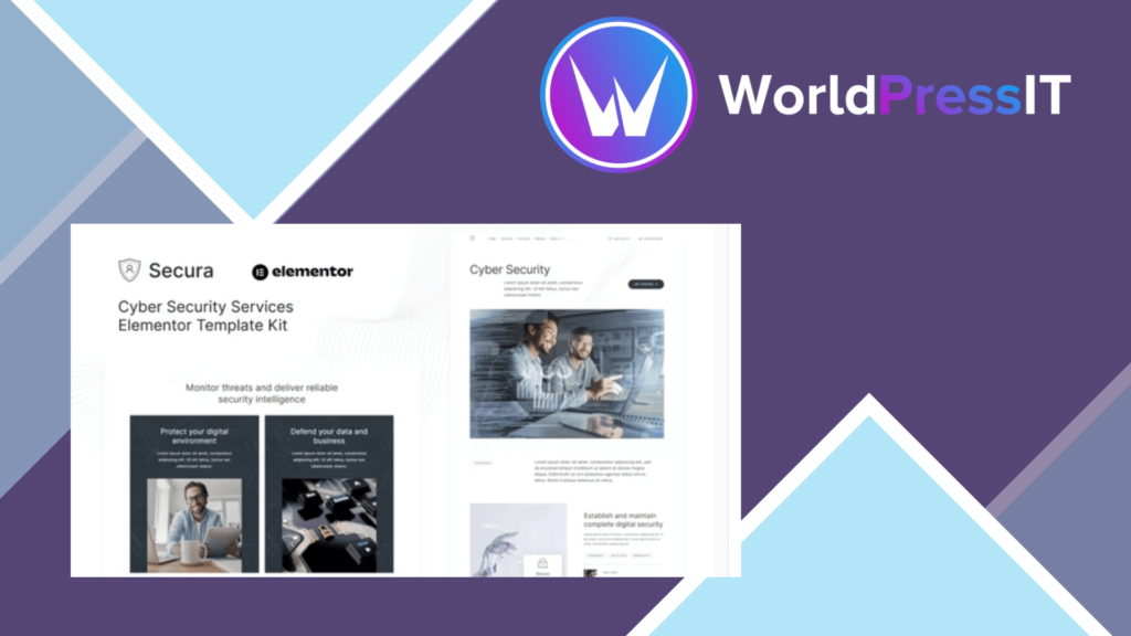 Secura - Cyber Security Services Elementor Template Kit