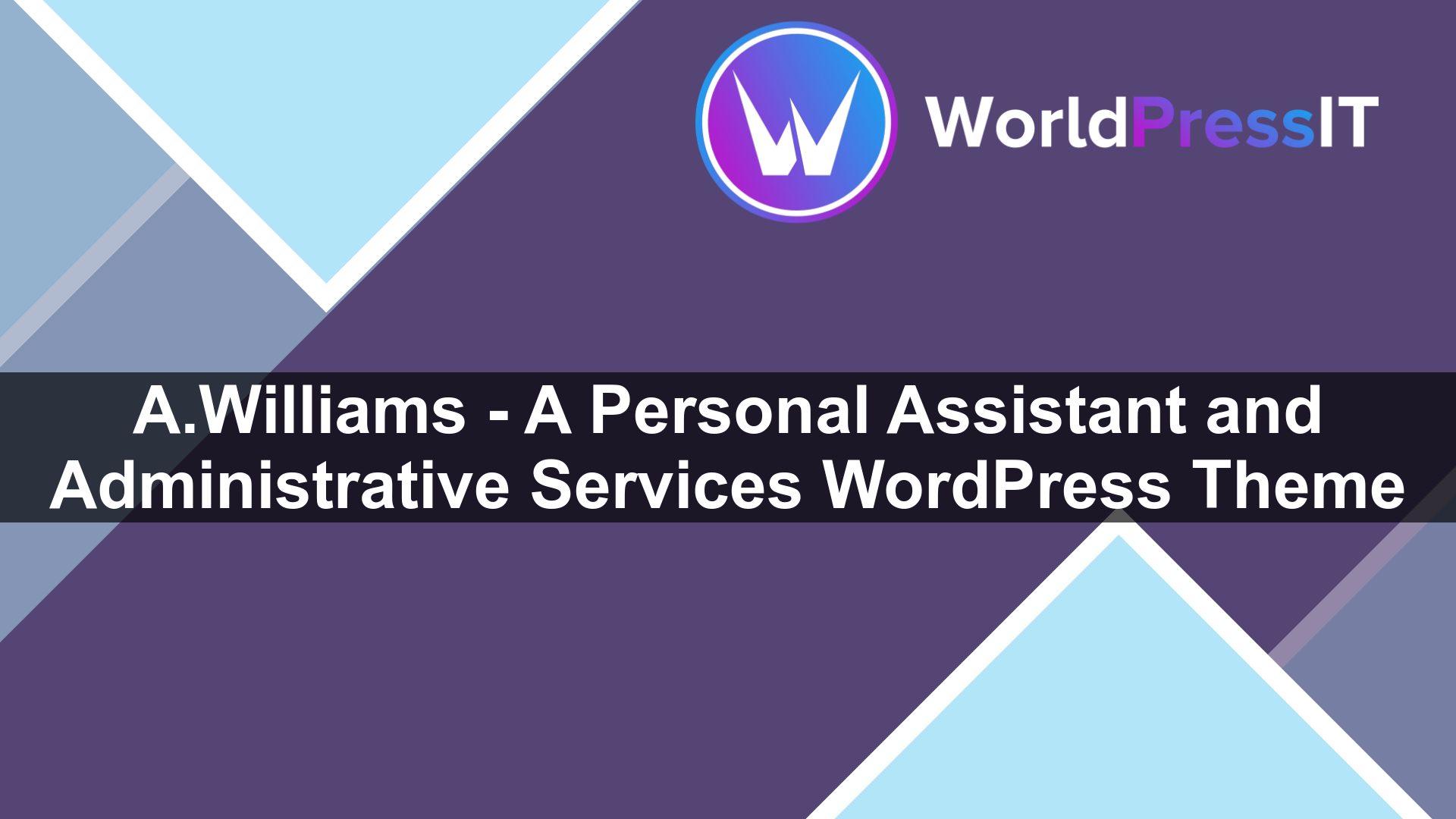 A.Williams – A Personal Assistant and Administrative Services WordPress Theme - WorldPress IT