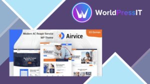 Airvice - AC Repair Services WordPress Theme