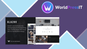 Glazov - Photography WordPress Theme