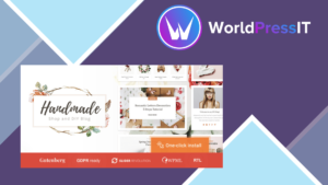 Handmade Shop - Handicraft Blog and Store Creative WordPress Theme