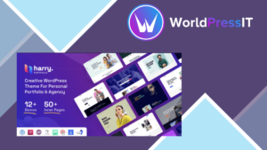 Harry - Creative Agency and Portfolio WordPress Theme + RTL