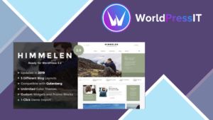 Himmelen - Personal Minimal WordPress Blog Theme