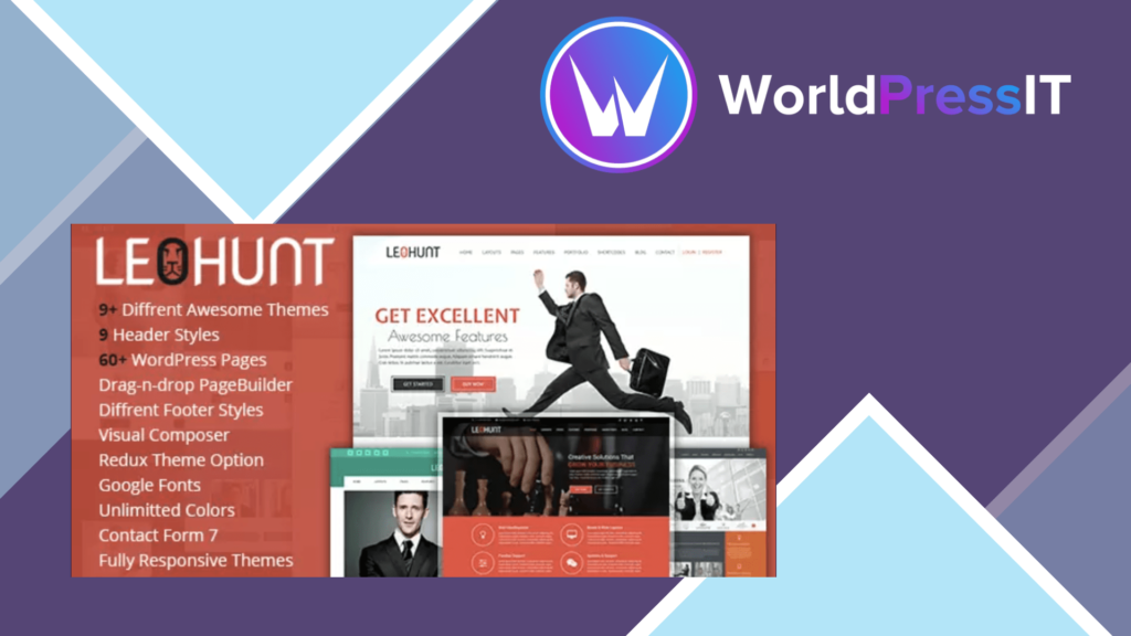 LeoHunt - Responsive MultiPurpose WordPress Theme
