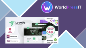 Loveus - NonProfit Charity WordPress Theme