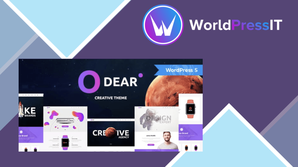 Odear - Multi-Concept Creative WordPress Theme