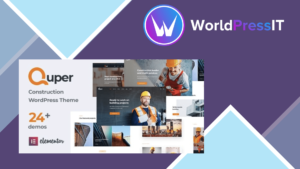 Quper | Construction and Architecture WordPress Theme