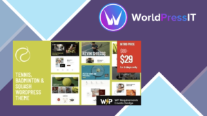 Racquet - Tennis, Badminton and Squash WordPress Theme