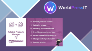 Related Products Manager for WooCommerce Pro