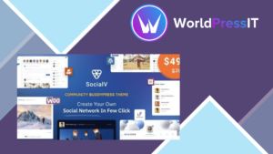 SocialV - Social Network and Community BuddyPress Theme