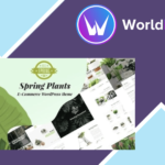 Spring Plants - Gardening and Houseplants WordPress Theme