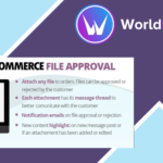 WooCommerce File Approval