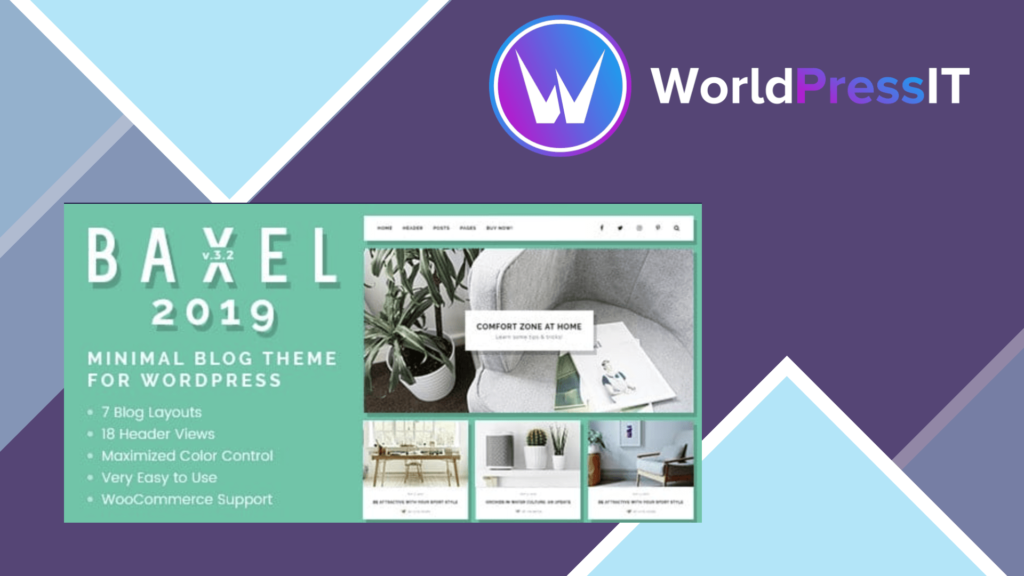 Baxel - Minimal Blog Theme for WordPress